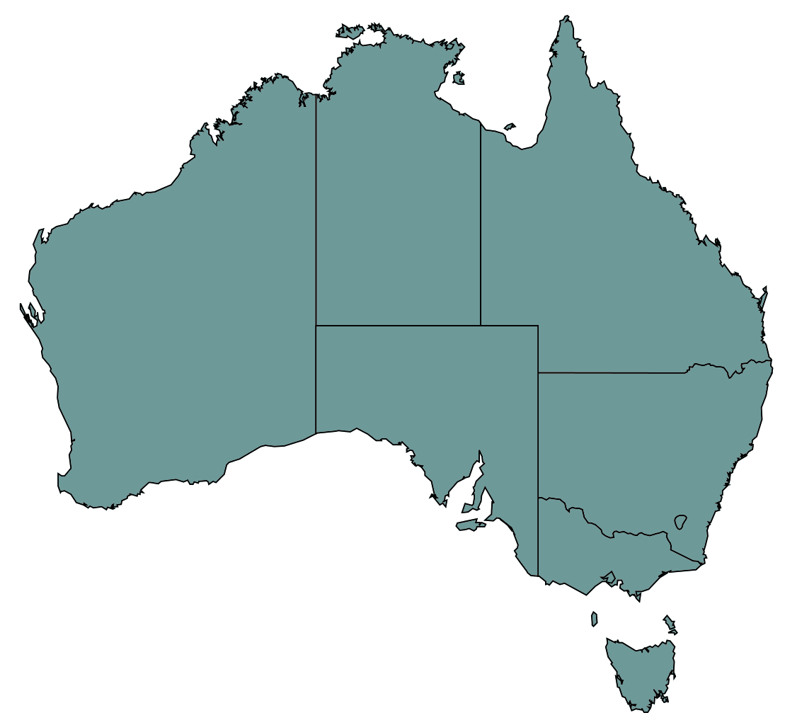 Demo Australia Map